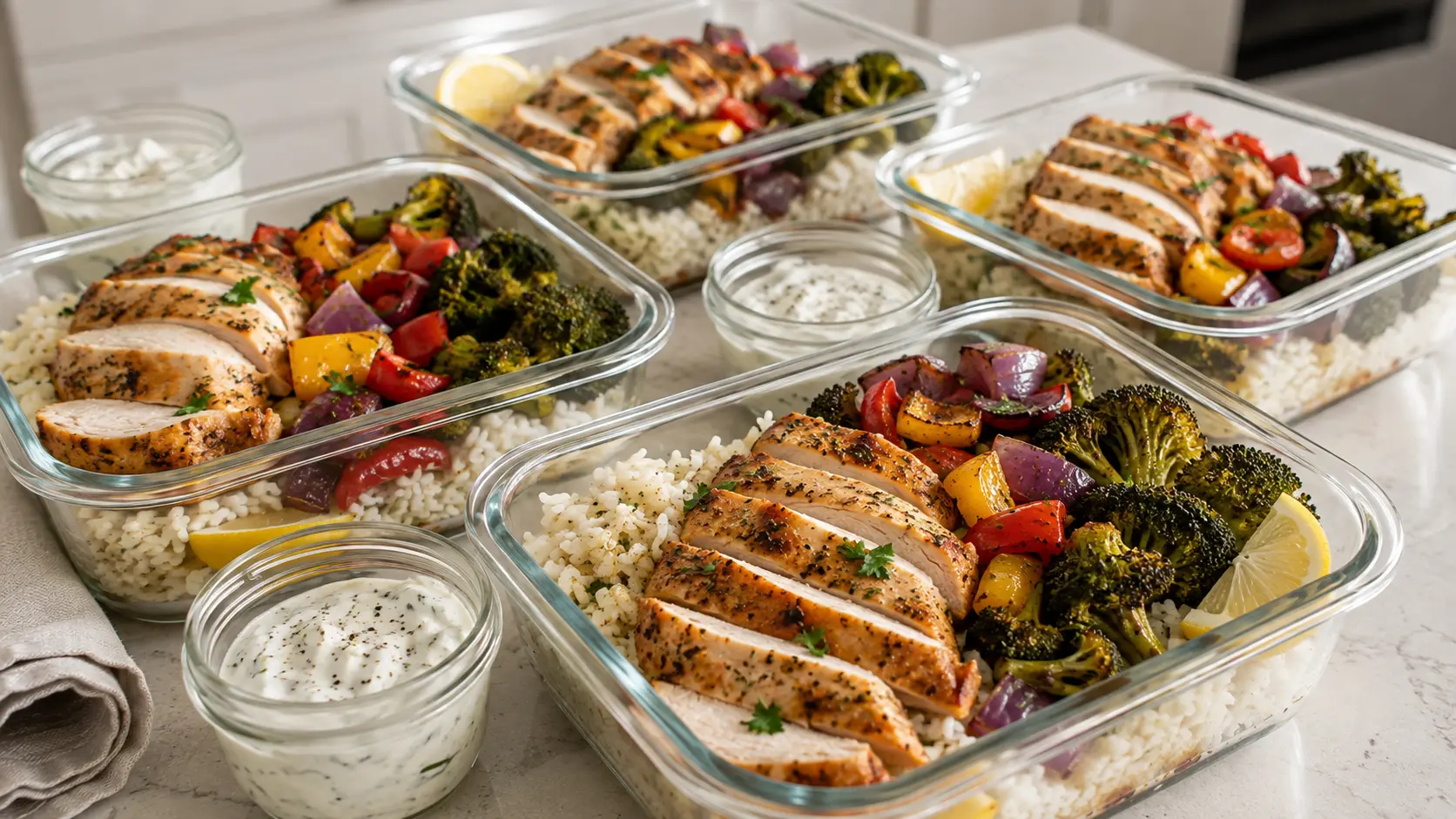 Best High-Protein Chicken Meal Prep Bowls – Easy Recipe