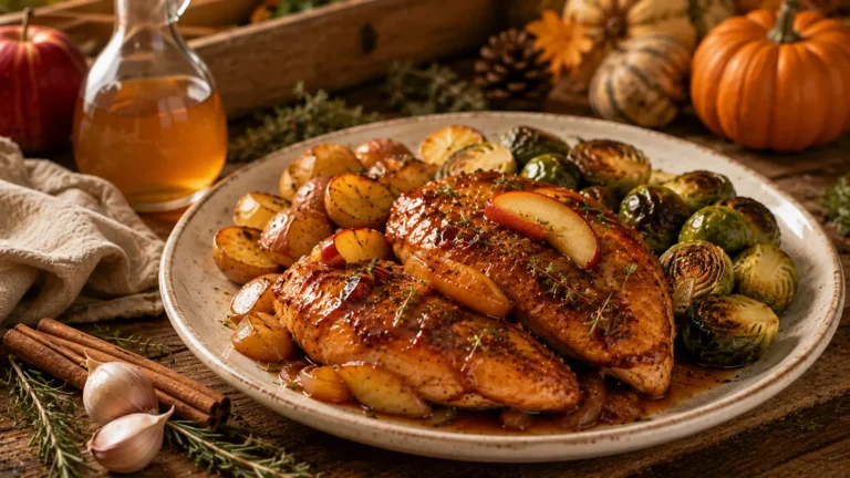 Apple Cider Glazed Chicken