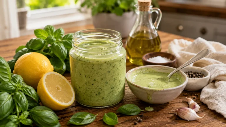 Creamy Basil Dressing