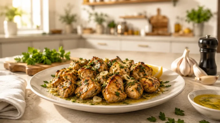 Garlic Butter Chicken Bites